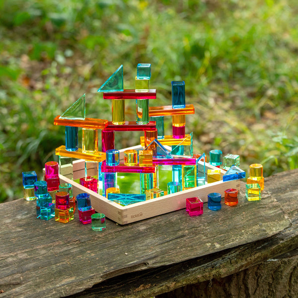 tickit Gem Building Shapes Mirror Tray -