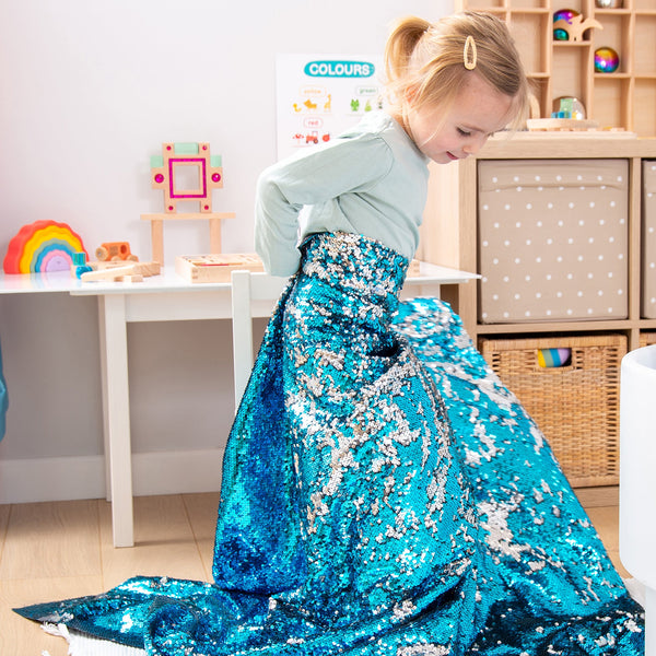 tickit Ocean Shimmer Fabric -