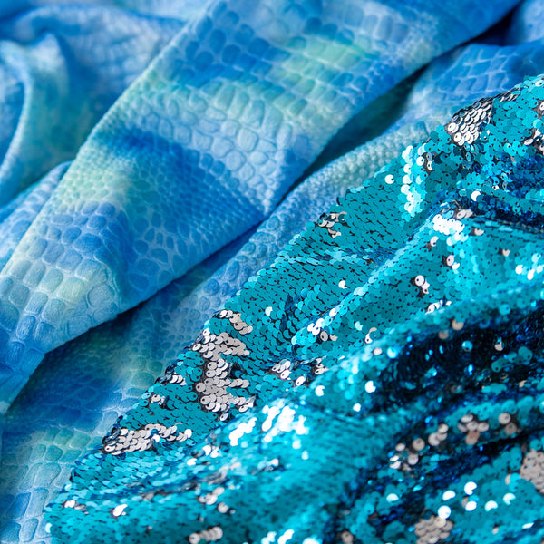 tickit Ocean Shimmer Fabric -