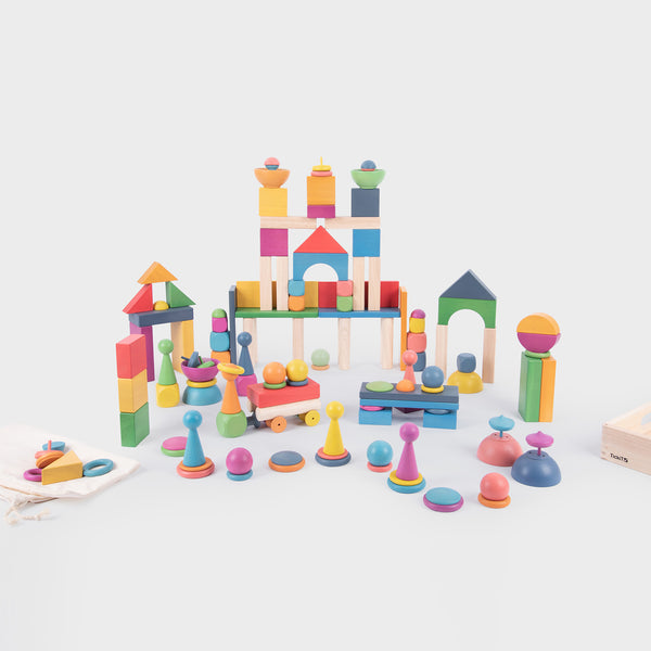 tickit Rainbow Wooden Super Set -