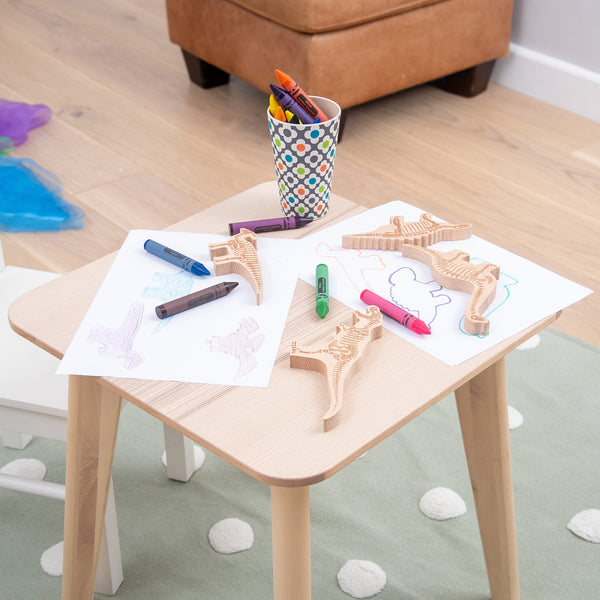 tickit Wooden Dinosaur Blocks -