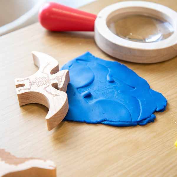 tickit Wooden Dinosaur Blocks -