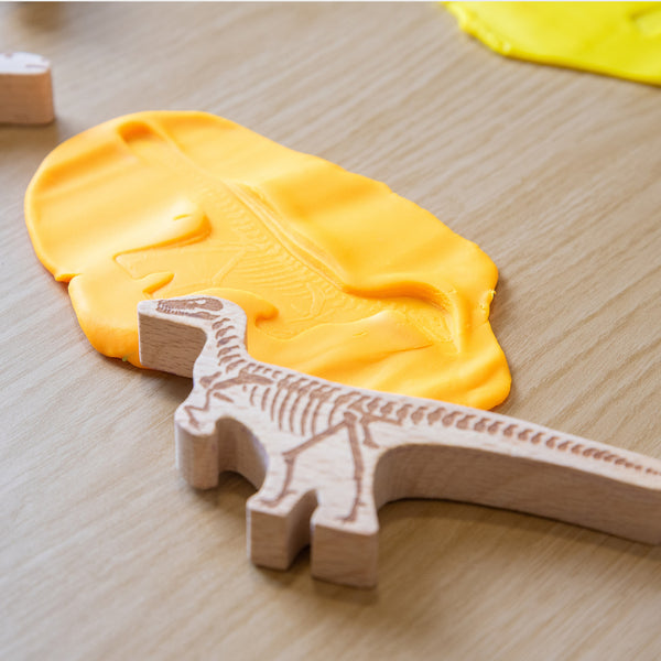 tickit Wooden Dinosaur Blocks -