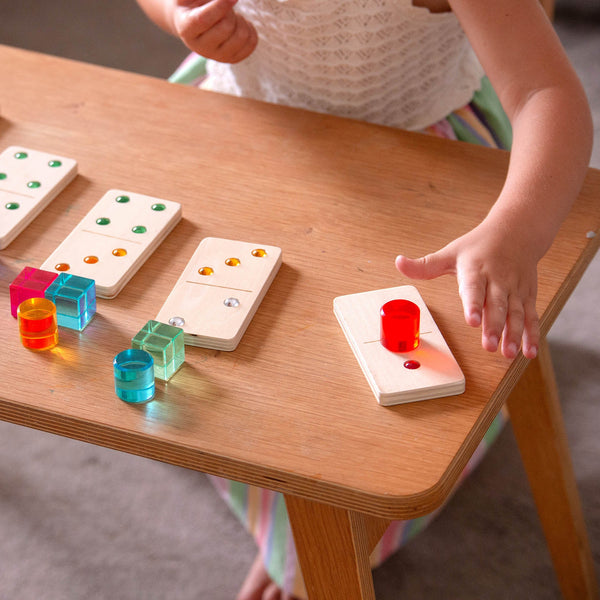 tickit Wooden Jewel Dominoes -