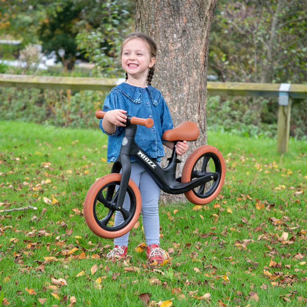 tickit Whizz Balance Bike - Black -