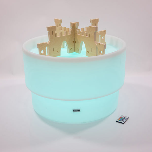 tickit Sensory Mood Discovery Table & Castle Divider Set -