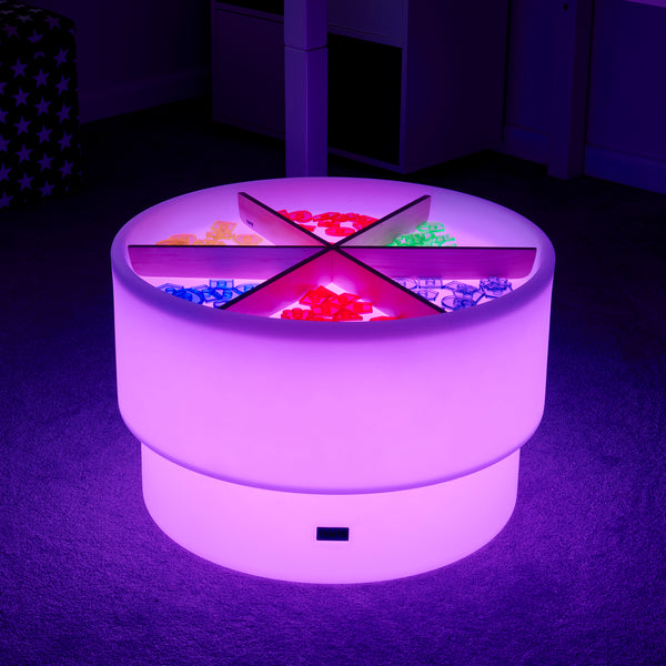 tickit Sensory Mood Discovery Table & Wooden Divider Set -