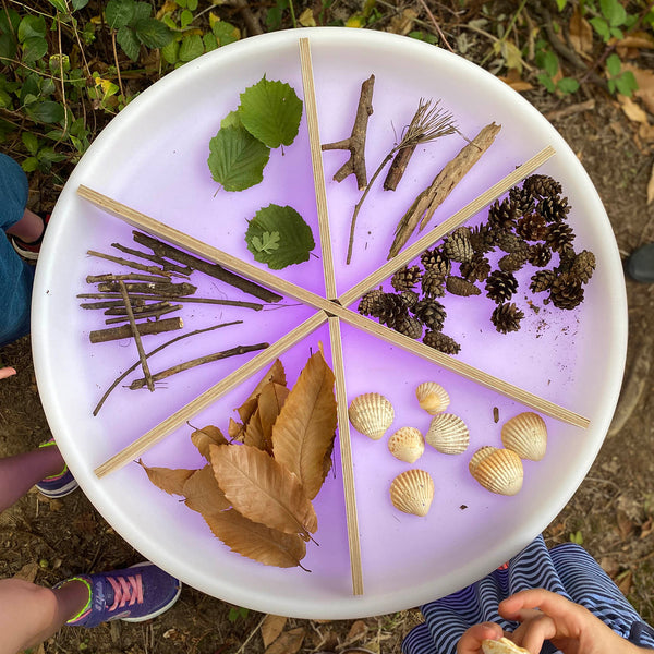 tickit Sensory Mood Discovery Table & Wooden Divider Set -