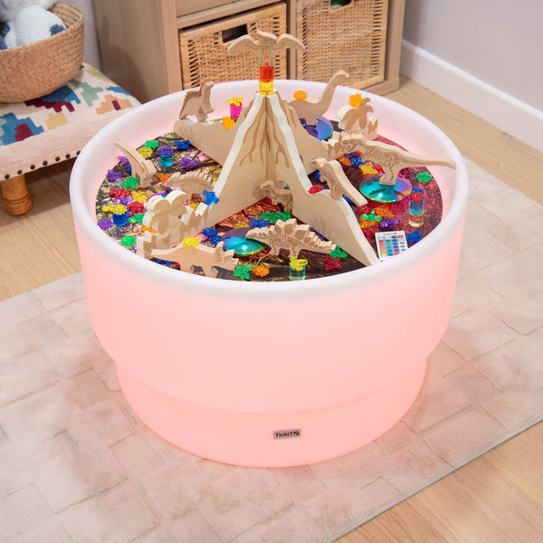 tickit Sensory Mood Discovery Table & Jurassic Divider Set -