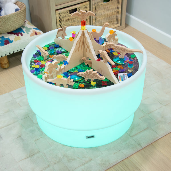 tickit Sensory Mood Discovery Table & Jurassic Divider Set -