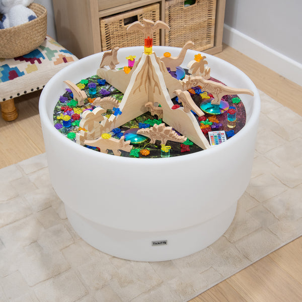 tickit Sensory Mood Discovery Table & Jurassic Divider Set -