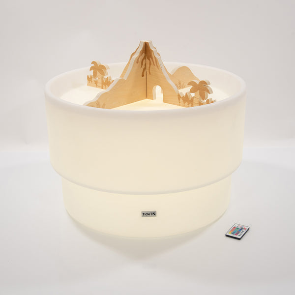 tickit Sensory Mood Discovery Table & Jurassic Divider Set -