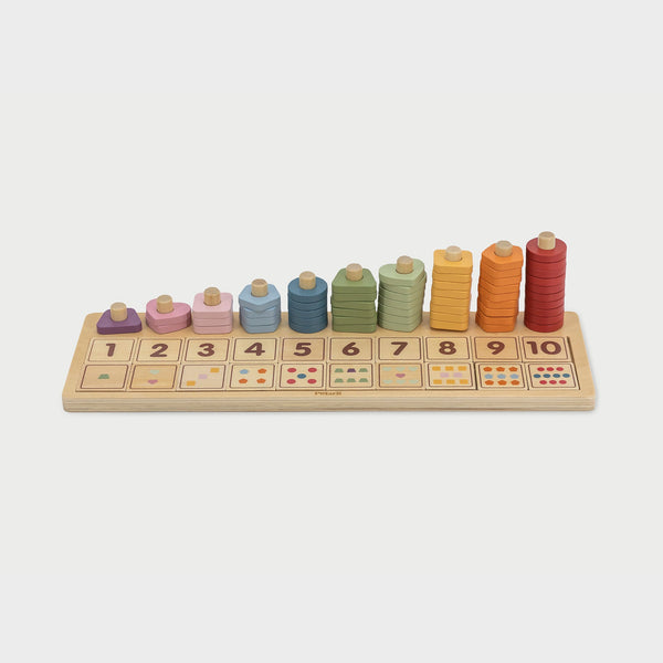 tickit Wooden Count & Match Board -