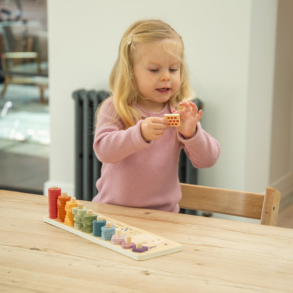 tickit Wooden Count & Match Board -