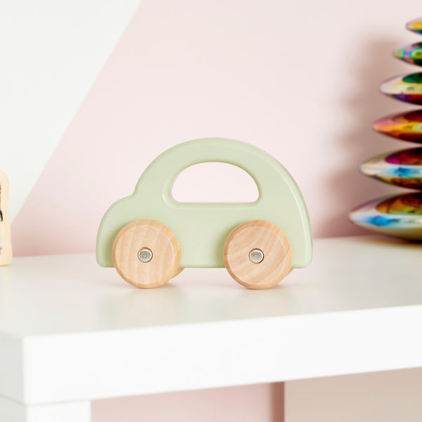 tickit Wooden Car Green -