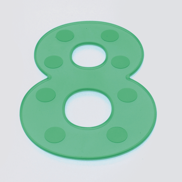 tickit SiliShapes® Dot Numbers -