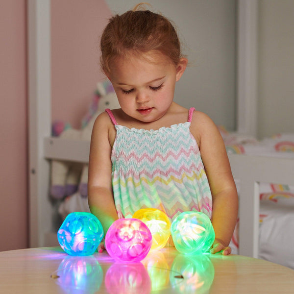 tickit Small Irregular Sensory Flashing Ball Set -