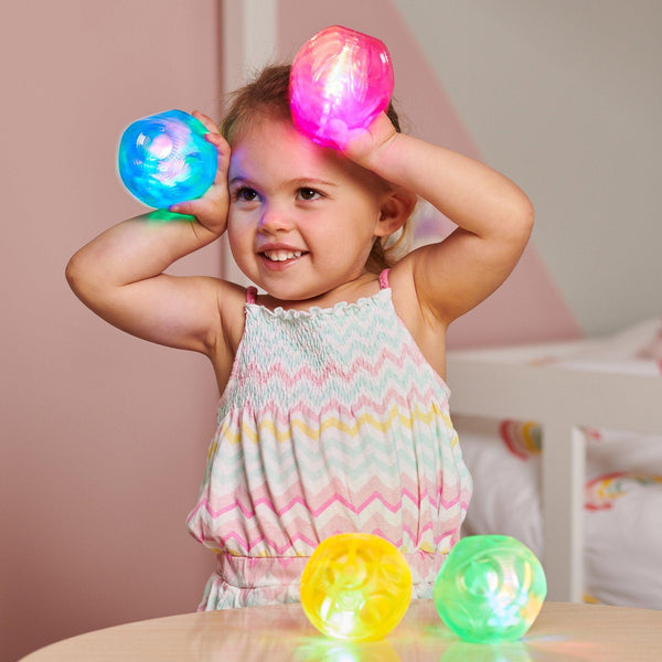 tickit Small Irregular Sensory Flashing Ball Set -