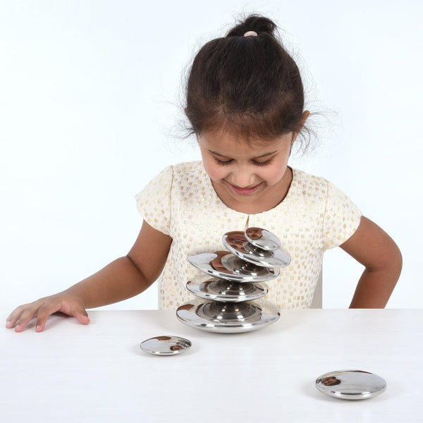 tickit Sensory Reflective Silver Buttons -