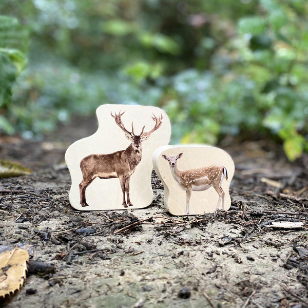 tickit Wooden Forest Animal Blocks -