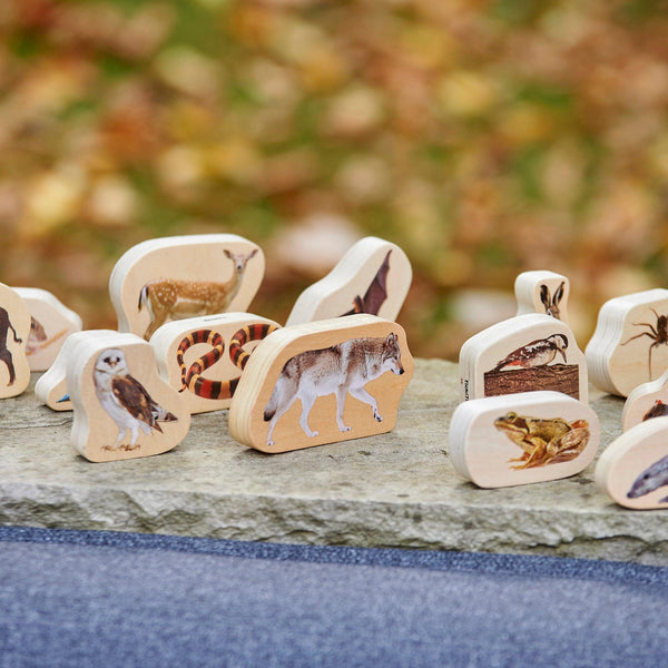 tickit Wooden Forest Animal Blocks -