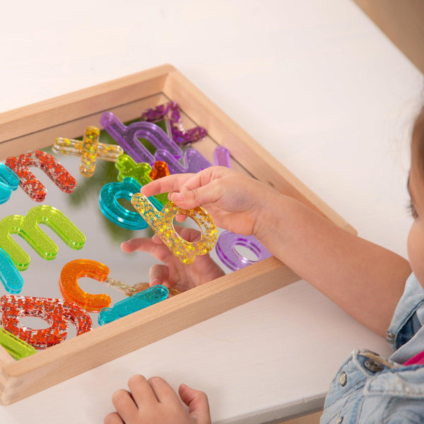 tickit Rainbow Glitter Letters -