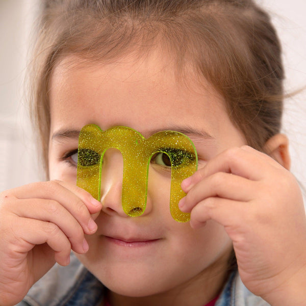 tickit Rainbow Glitter Letters -