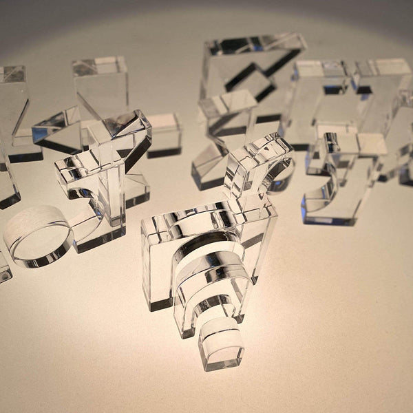 tickit Clear Crystal Block Set -