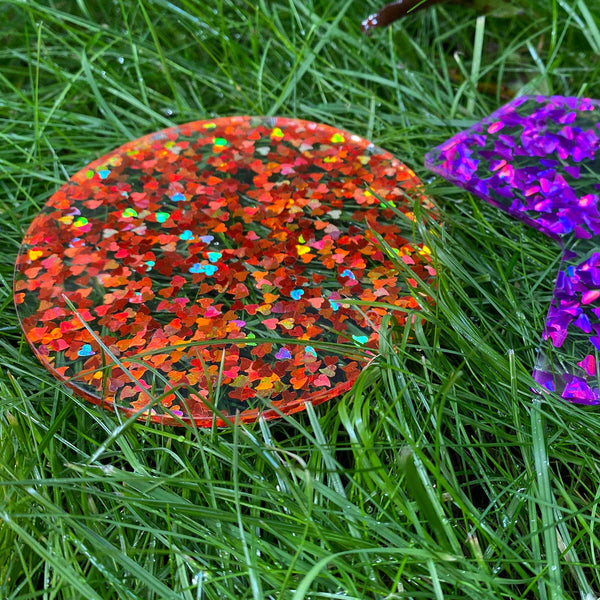 tickit Rainbow Glitter Shapes -