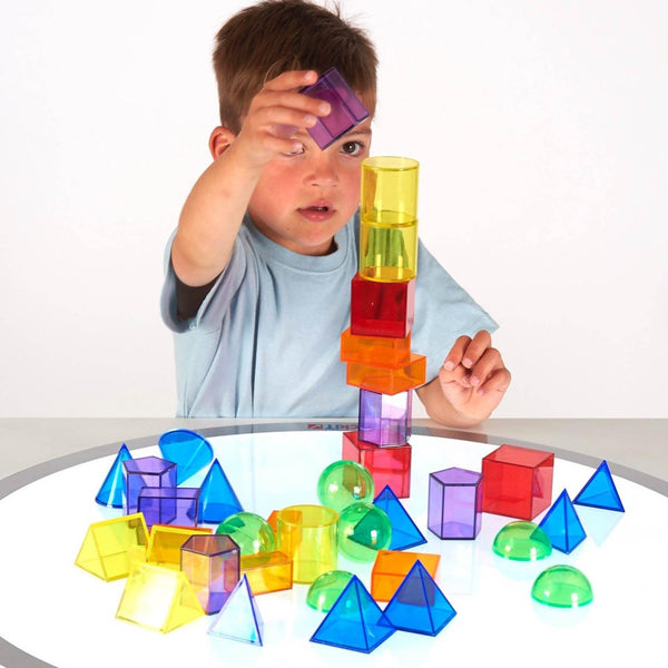 tickit Translucent Geometric Shapes -