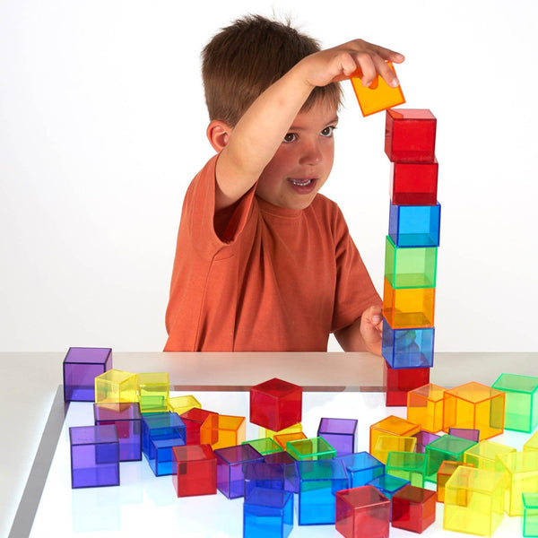 tickit Translucent Cube Set -