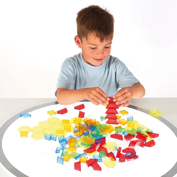 tickit Translucent Hollow Pattern Blocks -