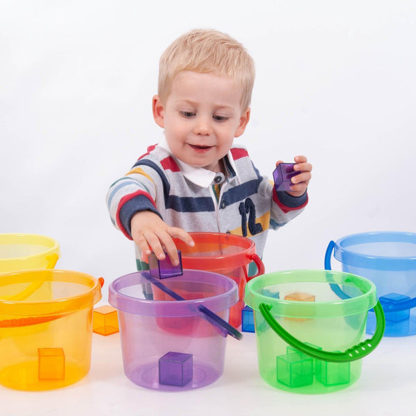 tickit Translucent Colour Buckets -