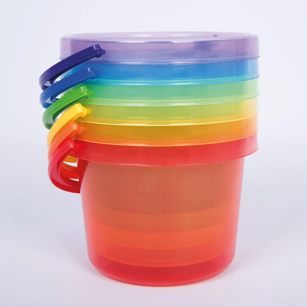 tickit Translucent Colour Buckets -