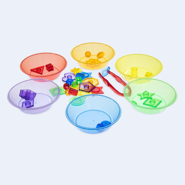 tickit Translucent Colour Sorting Bowls -