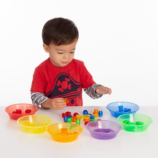 tickit Translucent Colour Sorting Bowls -
