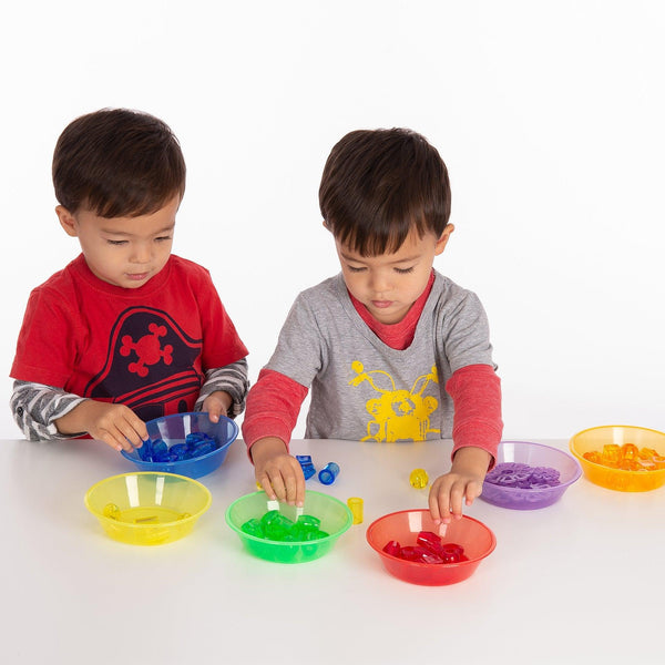 tickit Translucent Colour Sorting Bowls -