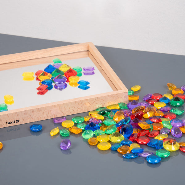 tickit Translucent Colour Jewels - Pack of 144 -