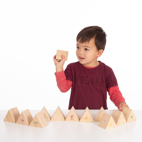 tickit Wooden Sound Prism Set -