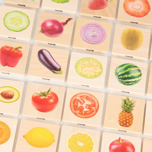 tickit Fruit & Vegetable Match -