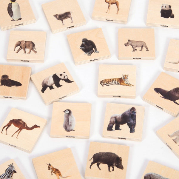 tickit Wild Animal Family Match -