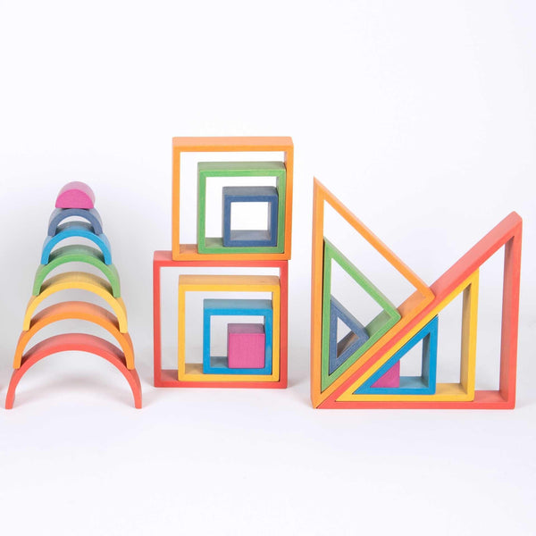 tickit Rainbow Architect Set -