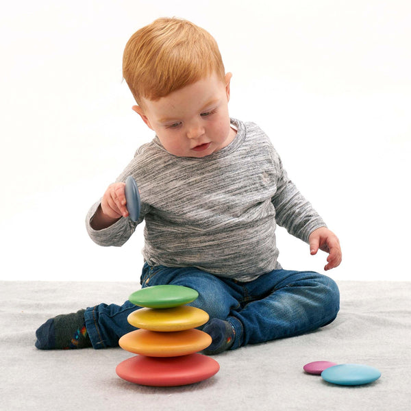 tickit Rainbow Wooden Buttons -