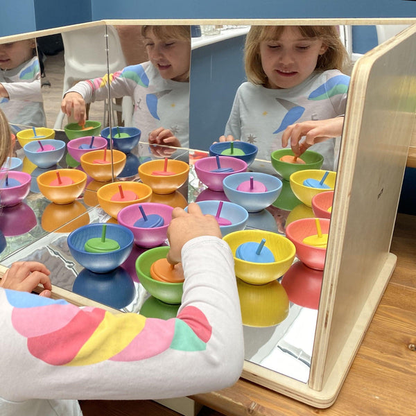 tickit Wooden Exploratory Mirror -