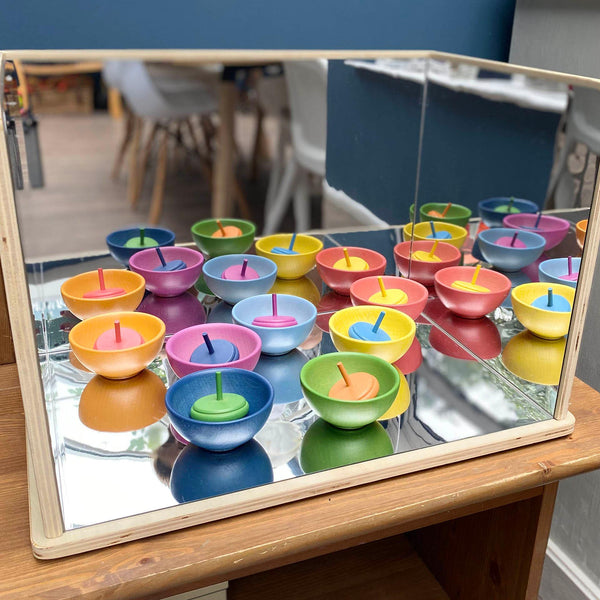 tickit Wooden Exploratory Mirror -