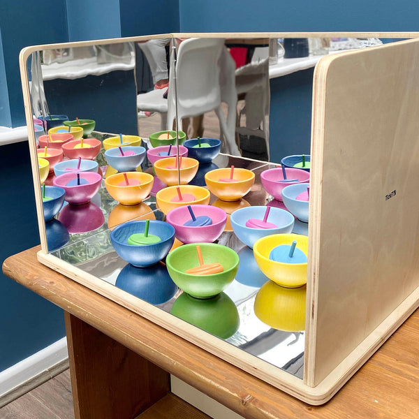 tickit Wooden Exploratory Mirror -