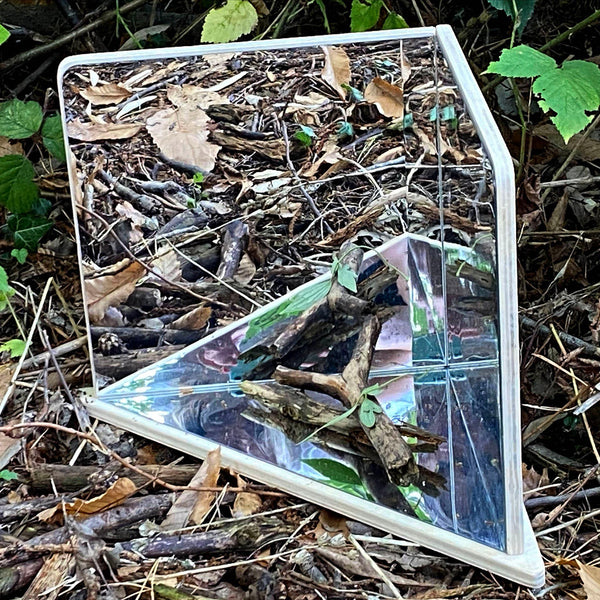 tickit Wooden 4-Way Mirror -