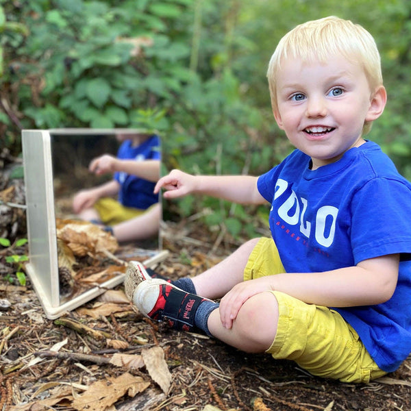 tickit Wooden 4-Way Mirror -