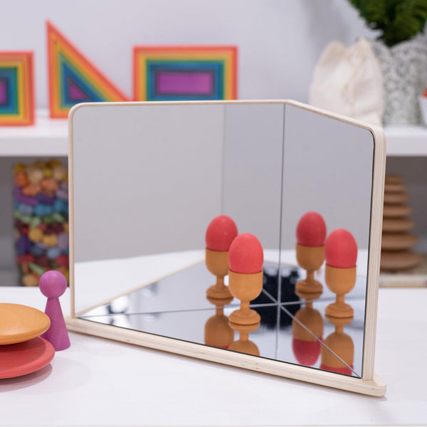 tickit Wooden 4-Way Mirror -