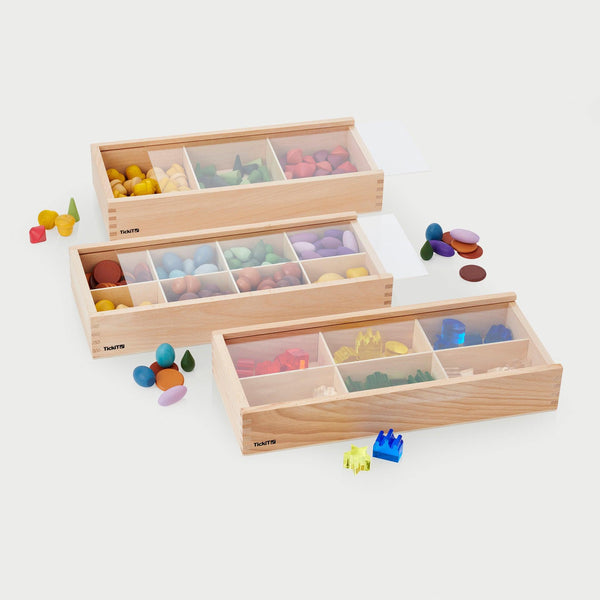 tickit Wooden Discovery Boxes -
